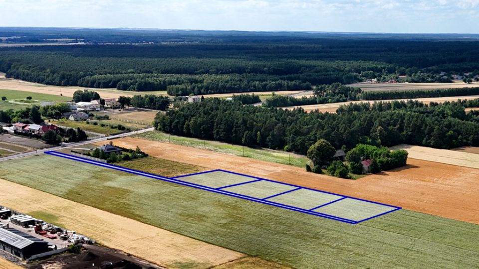 Działka budowlana Popów