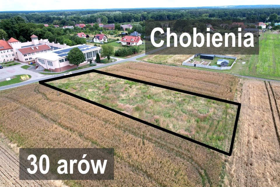 Działka budowlana Chobienia