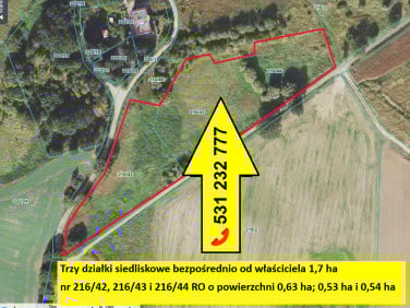 Działka siedliskowa Szczecinek