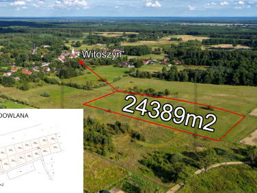 Działka budowlana Witoszyn sprzedam