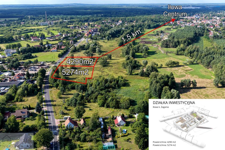 Działka inwestycyjna sprzedam