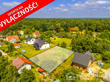 Działka przy lesie