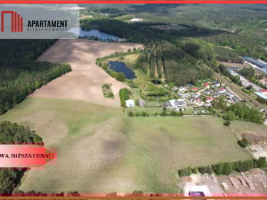 Działka nad jeziorem