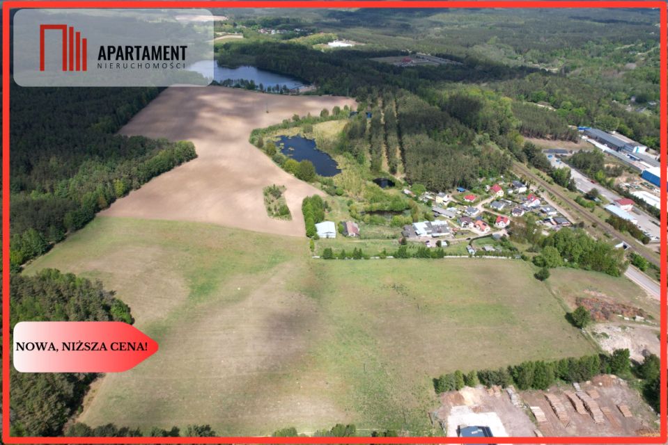 Działka nad jeziorem