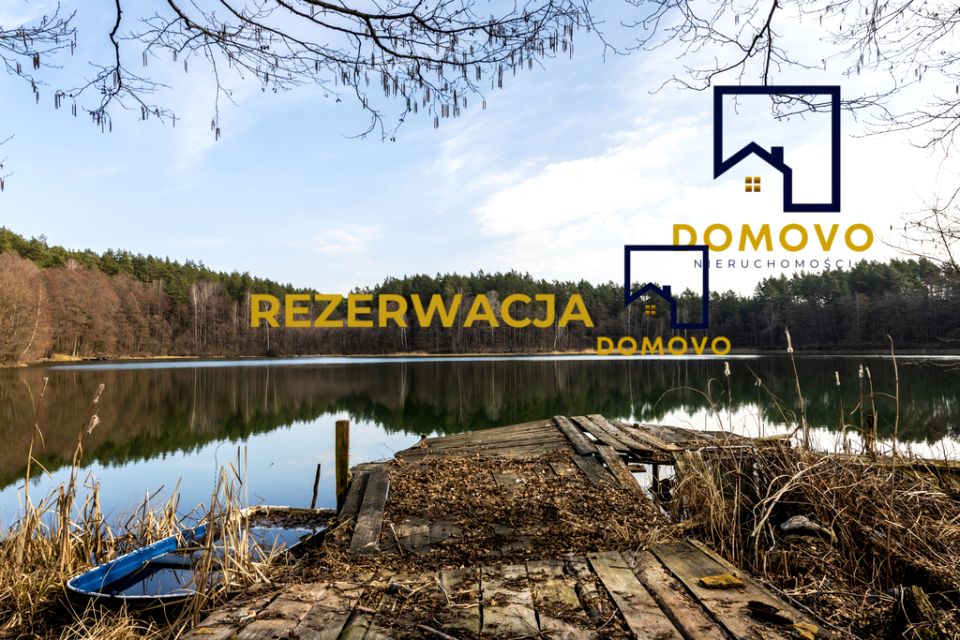 Działka nad jeziorem