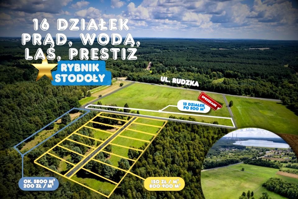 Działka rekreacyjna Rybnik