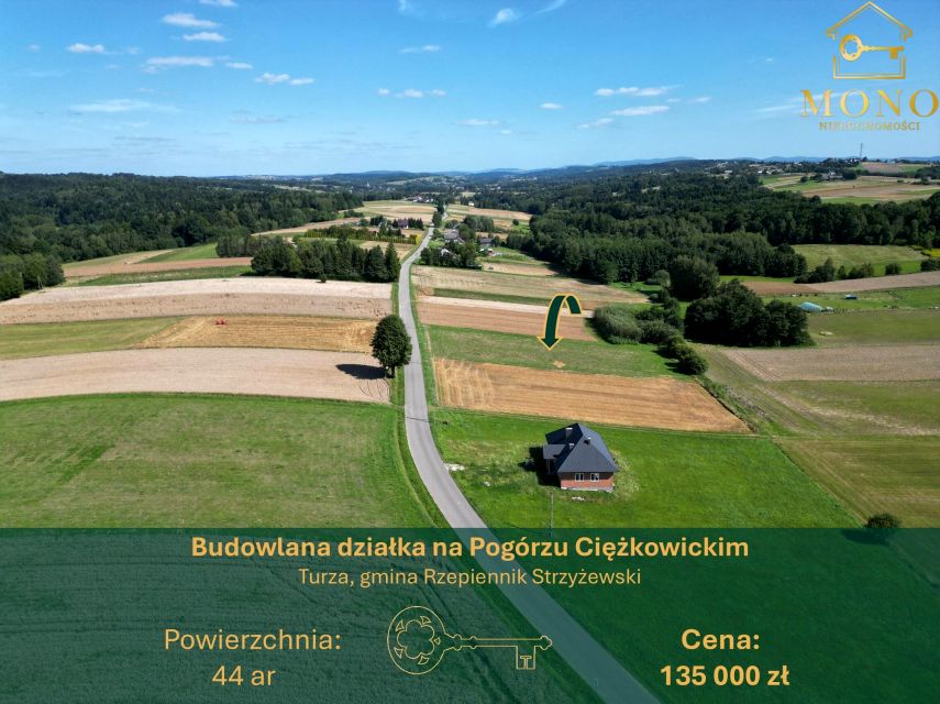 Działka budowlana Turza