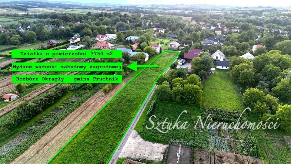Działka Rozbórz Okrągły