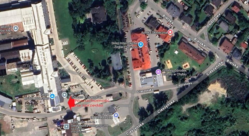 Budynek użytkowy Chybie