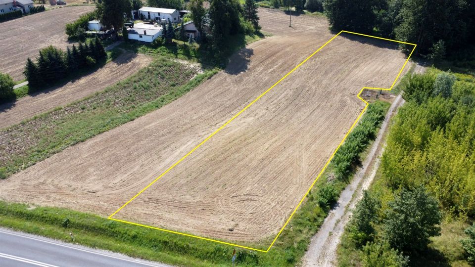 Działka inwestycyjna Brodnica
