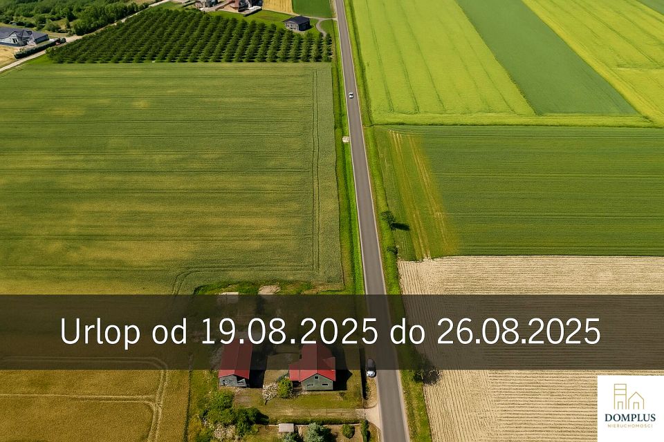 Działka budowlana Samołęż