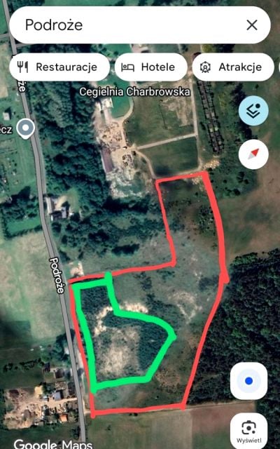 Działka inna Podroże