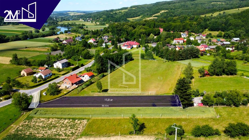Działka budowlano-rolna Dąbrówka Starzeńska
