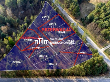Działka budowlana Jasień