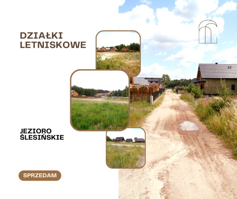 Działka rekreacyjna Ślesin