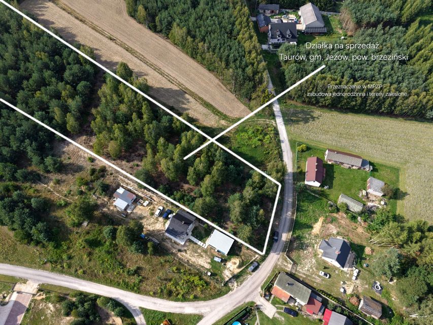Działka budowlana Taurów