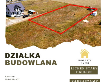 Działka budowlana Licheń Stary
