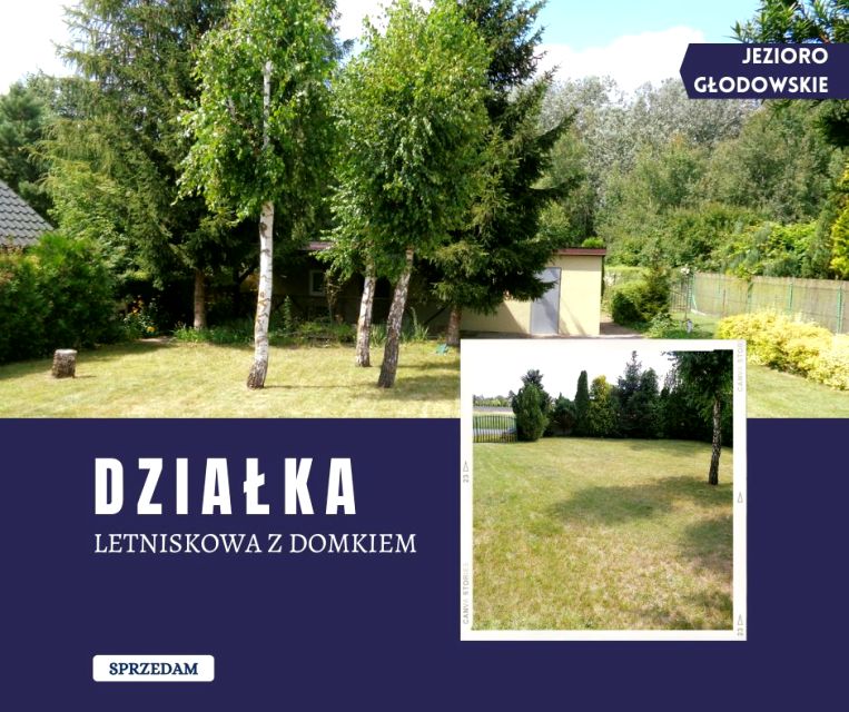 Działka rekreacyjna Głodowo