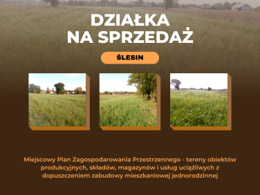 Działka budowlana Ślesin