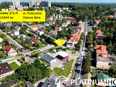 Działka usługowa Zielona Góra
