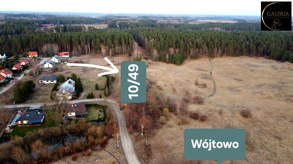 Pusta działka Wójtowo