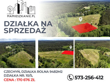 Działka rolna Czechyń