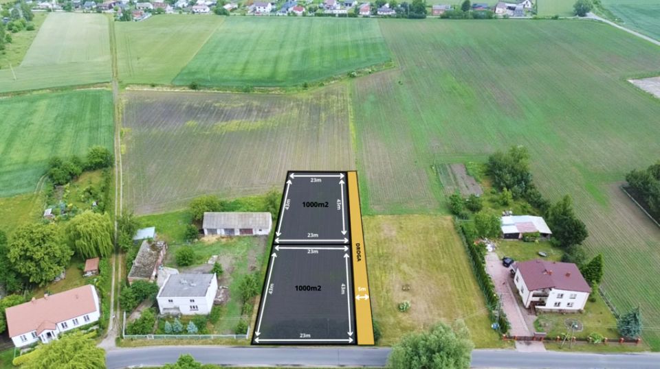 Działka budowlana Niedźwiada sprzedam