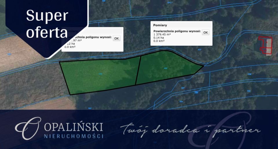 Działka inna Lubenia