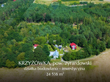 Działka budowlano-rolna Krzyżówka