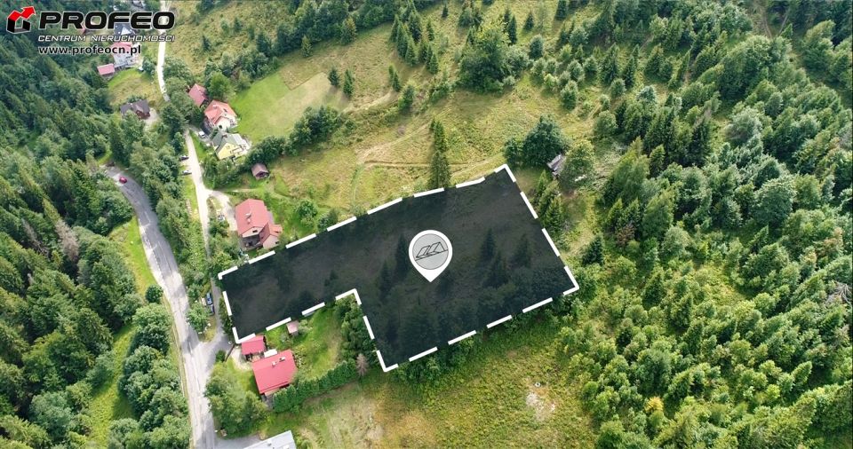 Działka inwestycyjna Szczyrk