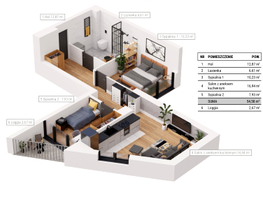 Mieszkanie apartamentowiec sprzedaż
