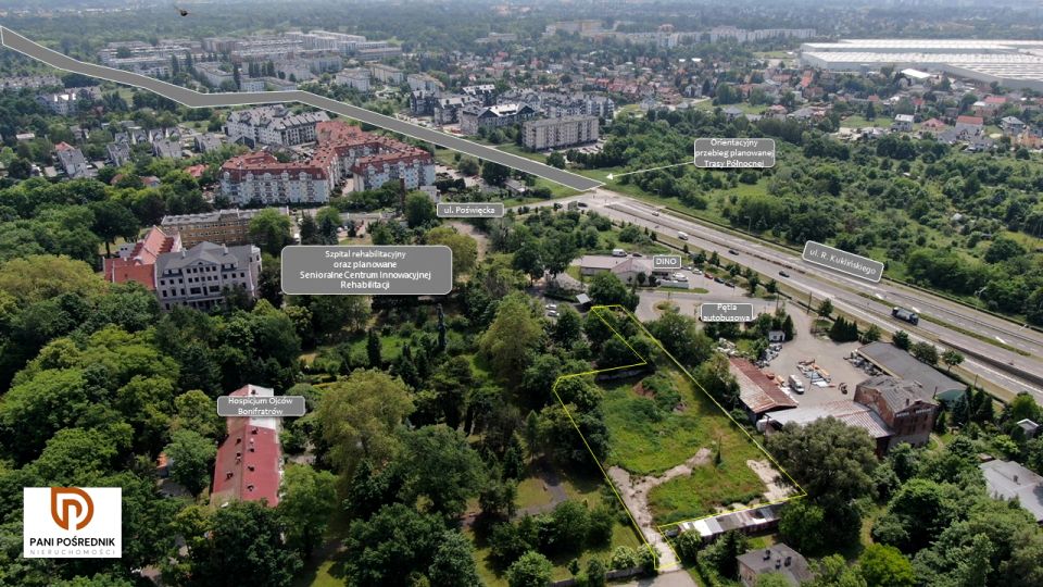 Działka usługowa Wrocław