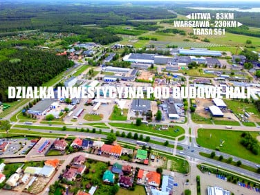 Zabudowana działka Ełk