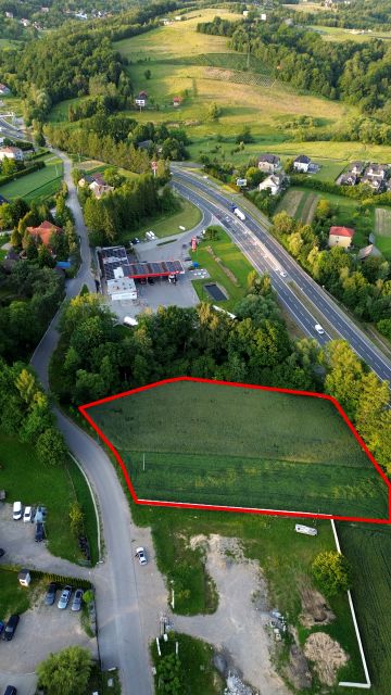 Działka usługowa sprzedam