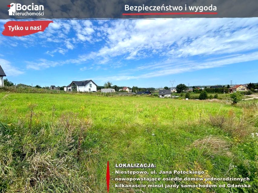 Działka budowlana Niestępowo