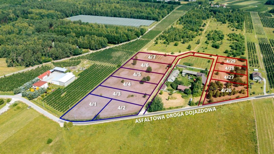 Działka budowlana Nowina-Przęsławice