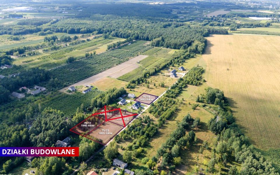 Działka budowlana Kocerany