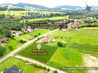 Działka budowlana Brunary