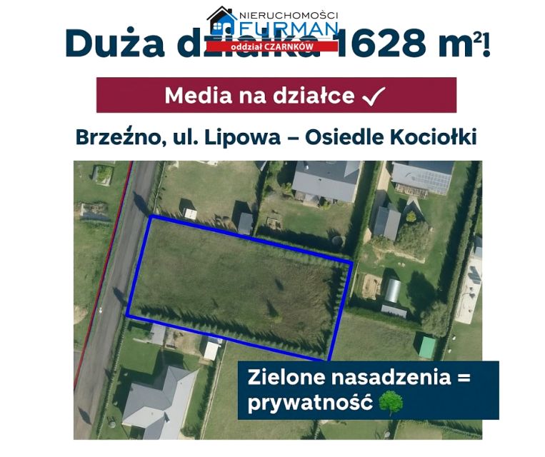 Działka budowlana Brzeźno