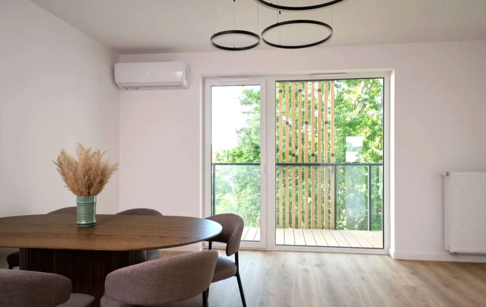 Mieszkanie blok mieszkalny przy lesie