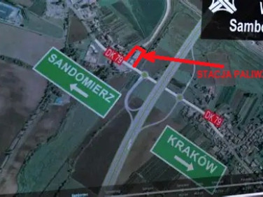 Działka inwestycyjna Samborzec