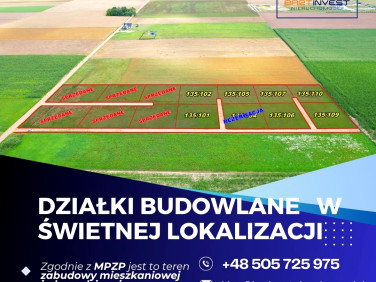 Działka budowlana Zatory