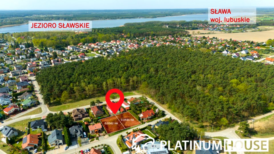 Działka budowlana Sława
