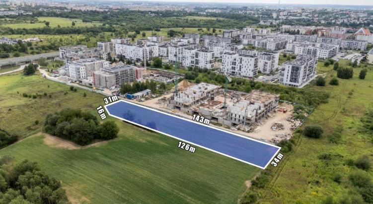 Działka inwestycyjna Lublin