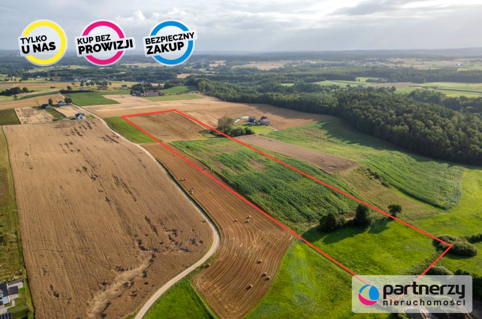 Działka rolna Luzino