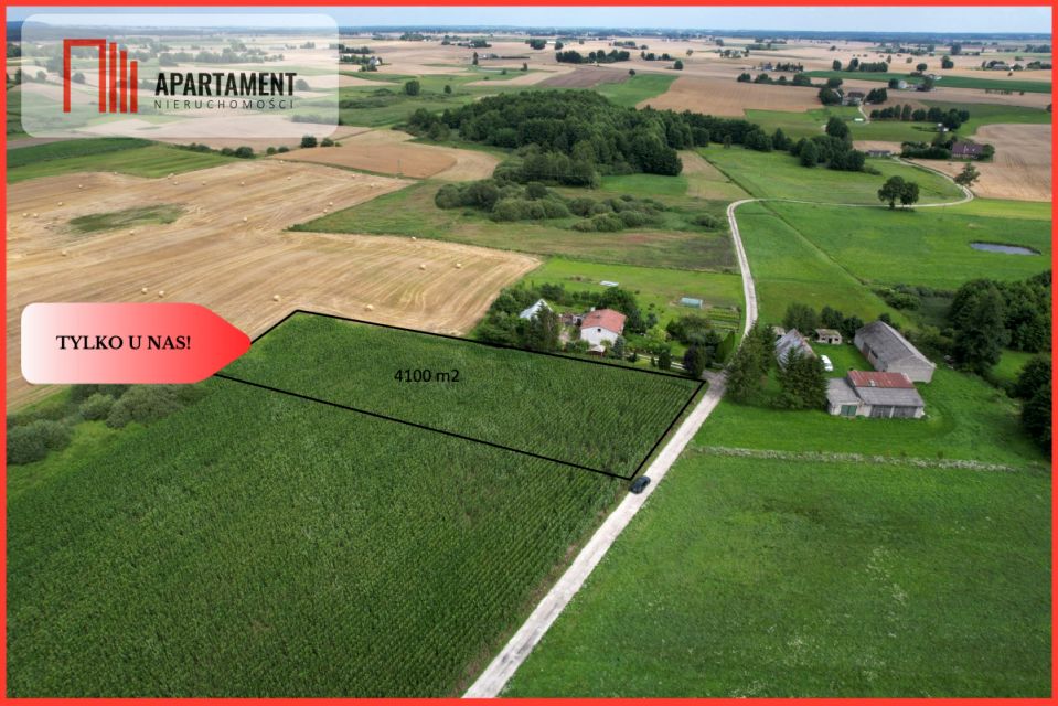Działka nad jeziorem