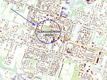 Działka inwestycyjna Aleksandrów Łódzki