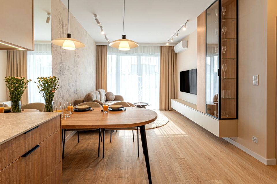 Mieszkanie przy lesie