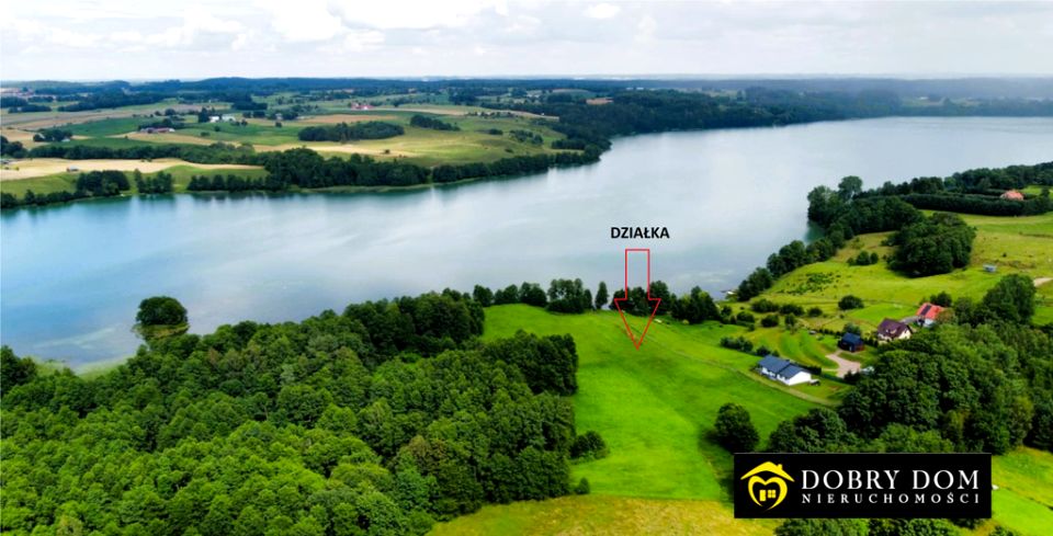 Działka przy lesie