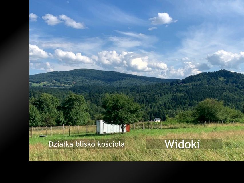 Działka budowlana Hucisko